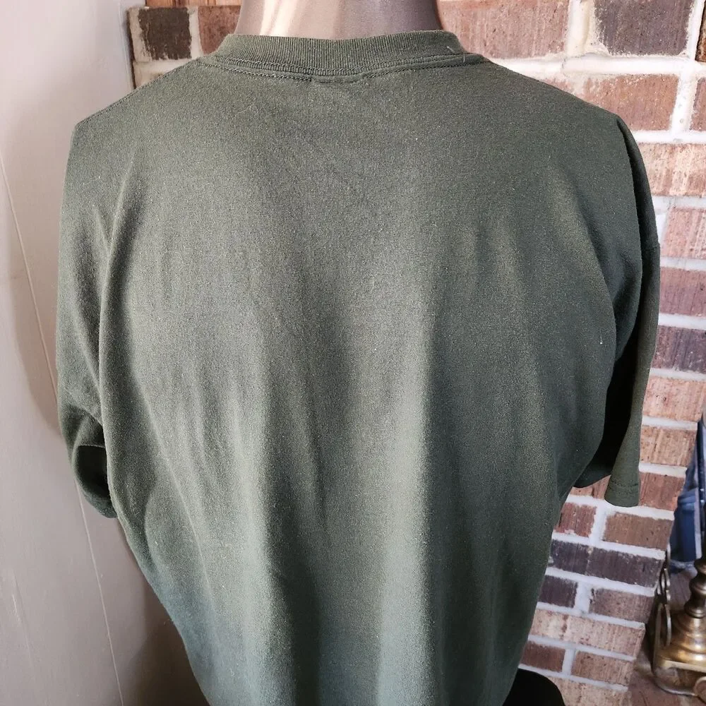 Great Smoky Mountains T-Shirt  Sz XL Whitetail Deer Wolf Black Bear Eagle USA - Picture 3 of 11